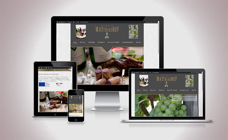 Weingut Matthiashof Webseite
